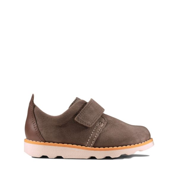 Clarks Boys Crown Park Toddler Casual Shoes Brown | USA-2185740